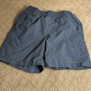 Columbia Boys Omni-shade blue shorts with liner